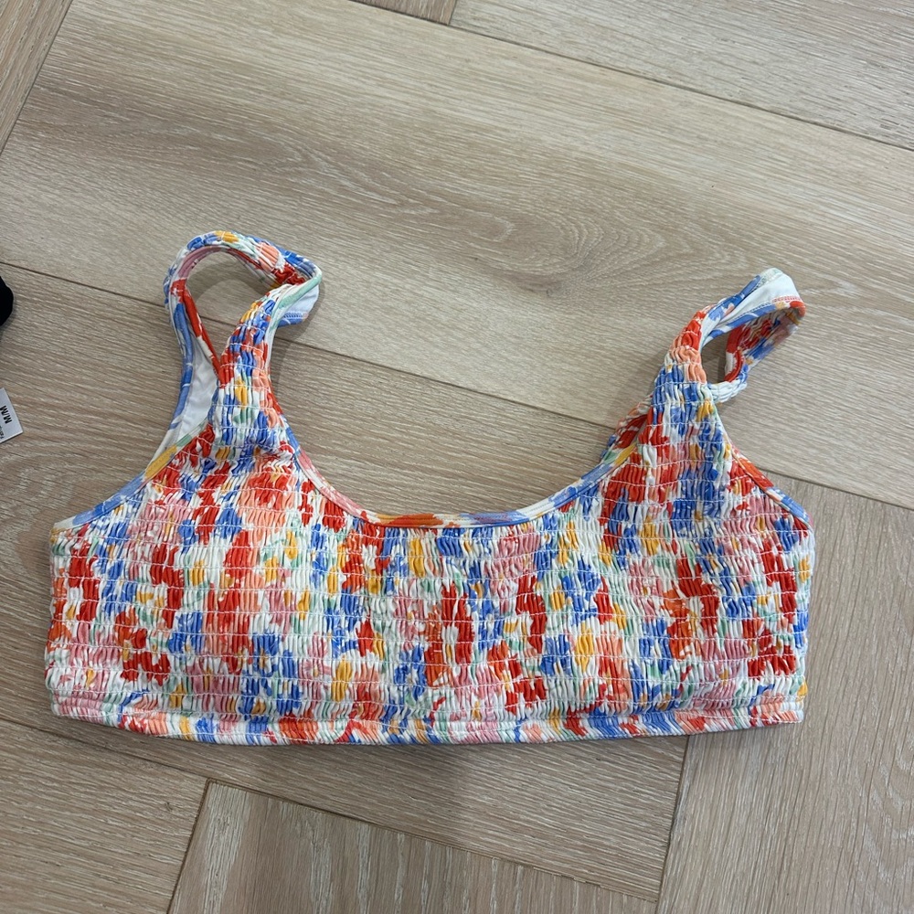 L space floral top